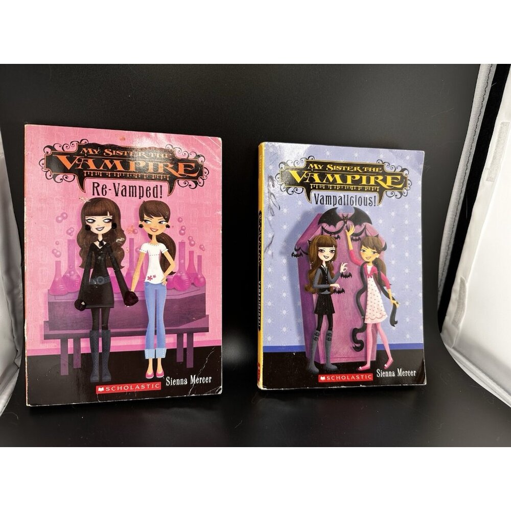 My Sister The Vampire book 3 And 4 Re-Vamped!‎ Vampilicious! Sierra Mercer READ
